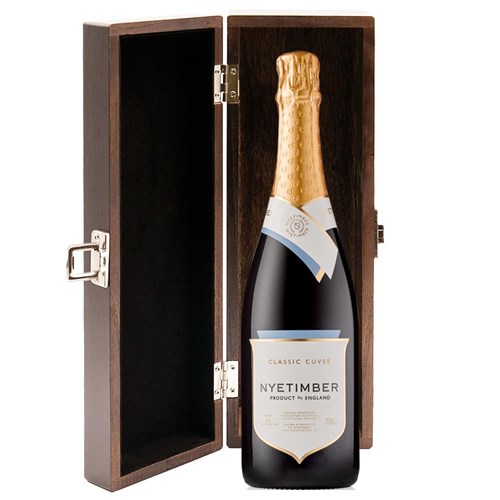 Nyetimber Classic Cuvee 75cl in Elm Wood Gift Box